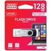 Atmintinė USB 3.2 Gen 1 GOODRAM UTS3 128GB, juoda sp.