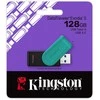 KINGSTON 128GB Portable USB 3.2 Gen 1 DataTraveler Exodia S Juodas/Turquoise