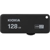 Kioxia USB flash disk, USB 3.0, 128GB, Yamabiko U365, Yamabiko U365, juoda, LU365K128GG4