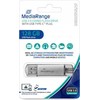 „MediaRange“ USB atmintinė 128 GB USB 3.1 derinys su USB Type-C