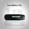 Pendrive Patriot Xporter Core 1TB USB 3.2 Gen 1 80MB/s (PSF1TBXRB3U) Juodas
