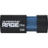 USB Atmintinė - Patriot Supersonic Rage Lite 32 GB 3.2 Gen 1, juoda