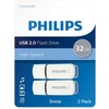 USB atmintinė Philips Snow (2 vnt.), 32 GB (433983)