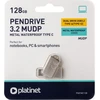 Atmintinė Platinet Metal UDP 128GB USB 3.2 + Type-C