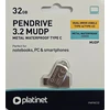 Atmintinė Platinet Metal UDP 32GB USB 3.2 + Type-C