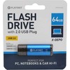 Pendrive Platinet X- Depo, 64 GB (PFFE64BL)