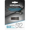 USB laikmena Samsung BAR Plus MUF-512BE4/APC, 512 GB, Juodos spalvos