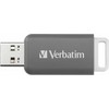 Verbatim DataBar USB 2.0 128GB pilka