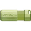 „Verbatim“ USB atmintinė, USB 2.0, 128 GB, Store,N,Go PinStripe, žalia, 49462, duomenų archyvavimui