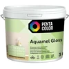 Pentacolor Dažai „AQUAMEL“ balti, 3kg, blizgūs