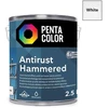 Pentacolor dažai PENTAC Anti-Rust Hammered Baltas 2,5L