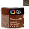 Terasų aliejus Pentacolor Terrace Oil, ruda, 2.7 l