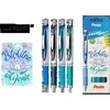 Pentel EnerGel BL77 tušinukai, mėlyni, raminantys (4)
