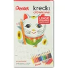 Pentel Pentel pieštukų kreidelės (+ piešimo pamokėlės) 12 spalvų
