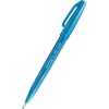 Pentel Sign Pen Ses15c rašiklis su teptuku, mėlynas