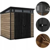 Sodo sandėliukas Keter Penthouse Signature Collection 7x7, uosio (ashwood) spalvos