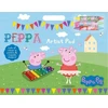 Peppa PigPeppa Pig Artist pieštukų rinkinys su 3 kreidelėmis ir lipdukų lapeliu