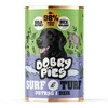 Dobry Pies Šunų Maistas - DOBRY šunims Surf &amp; Turf Upėtakis Sušalęs Šernas Drėgnas 400g