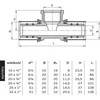 Perfexim 73A GW 20mm x 1 / 2 "x 20mm (62-071- 2015-000)