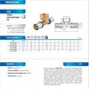 Perfexim 73A PERFECT SYS. SPAUDA TEE. U TIPAS 20x3/4x20 W