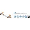 Perfexim 741 PERFEKT SYS. LISTWA BAT-CYRK. U L-150 16x1/2 W