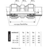 „Perfexim“ prisukama įvorė 703, 25 x 20 mm (61-003-2520-000)