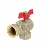 Perfexim Rutulinis kampinis vožtuvas perfekt system su pasukama veržle PHA-010/O 1 1/4'' DN32 00-010-0320-001