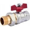 Perfexim Perfexim Spade pelenų sraigtinė poveržlė CuZn-c PHA-007 G1 WZ PN30 C DN 25 00-007-0250-002