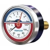 Perfexim Termomanometras ašinis su atskyrimo vožtuvu PHA-510 1/4''x1/2'' diapazonas 0-6 bar, 0-120°C 20-510-0800-100