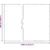 Skaidrus brezentas su ąselėmis 5x12 m PVC