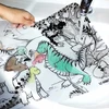 permatomas kilimėlis dinozaurams Juokingas kilimėlis STRIGO