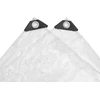 Skaidrus brezentas su kilpomis 3x10 m PVC