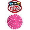 PET NOVA žaislas cypiantis spygliuotas kamuolys 6.5cm 2vnt