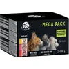 Pet Republic PETREPUBLIC Mega Pack vištiena, lašiša, veal – šlapias kačių maistas – 12x100g