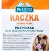 PETITTO Duck Soft stripes - skanėstas šuniui - 500g