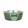 Pets Collection dubenėlis, šuniui, žalia, nadruk ko��, nerūdijantis plienas, antypo�lizgowa,17cm, 900ml