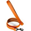 Pets Collection ZOLUX Šuns pavadėlis iš klasikinės odos 1 m/20 mm oranžinės spalvos