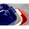 PEUGEOT APPOLIA kvadratinis indas 18 cm rauduonas