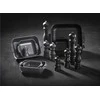 PEUGEOT APPOLIA stačiakampis indas 25 cm juodas