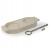 Peugeot Ceramic grinder stand, ecru, Linea
