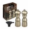 Prieskonių malūnėlis Peugeot Malūnėlių rinkinys, 18 cm, Golden Paris