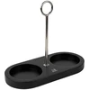 Peugeot Linea Bamboo Mill Stand with Handle 17 cm Matte Juodas