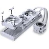 PHANTEKS Glacier One 360D30 X2 DRGB All-in-One Liquid Cooler – 360mm, baltos spalvos