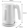Virdulys Philips HD9411/00, 1,7, Baltas