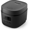 Philips HD3080/80 mini ryžių viryklė juodos spalvos