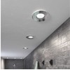 Philips Hue Baltas Amb. Adore Einbausp rund sidabrinis 3x350lm DS