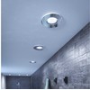 Philips Hue Baltas Amb. Adore Einbausp rund sidabrinis 3x350lm DS