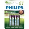 Philips AAA / R03 1000mAh baterija 4 vnt.