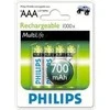 Philips Baterija AAA / R03 700mAh 4 vnt.
