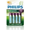 Philips AA 2100mAh įkraunamos baterijos pakuotė